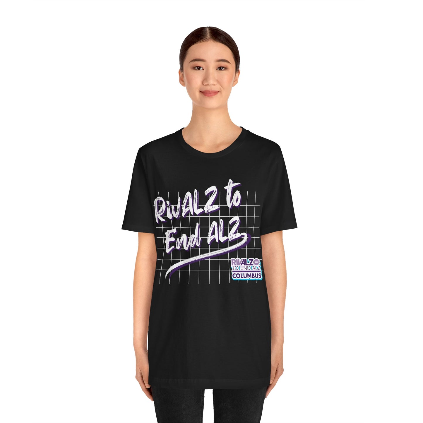 RivALZ Grid Short Sleeve Tee