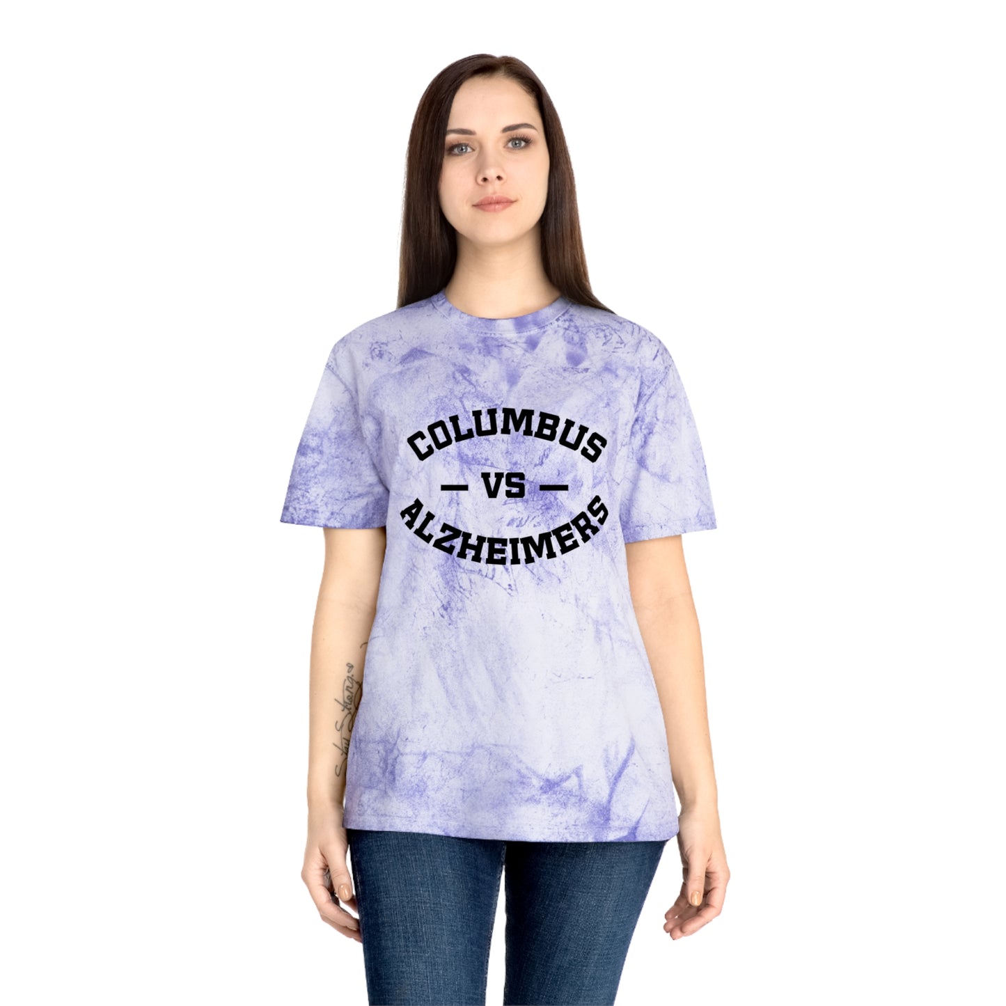 Columbus vs ALZ Color Blast T-Shirt