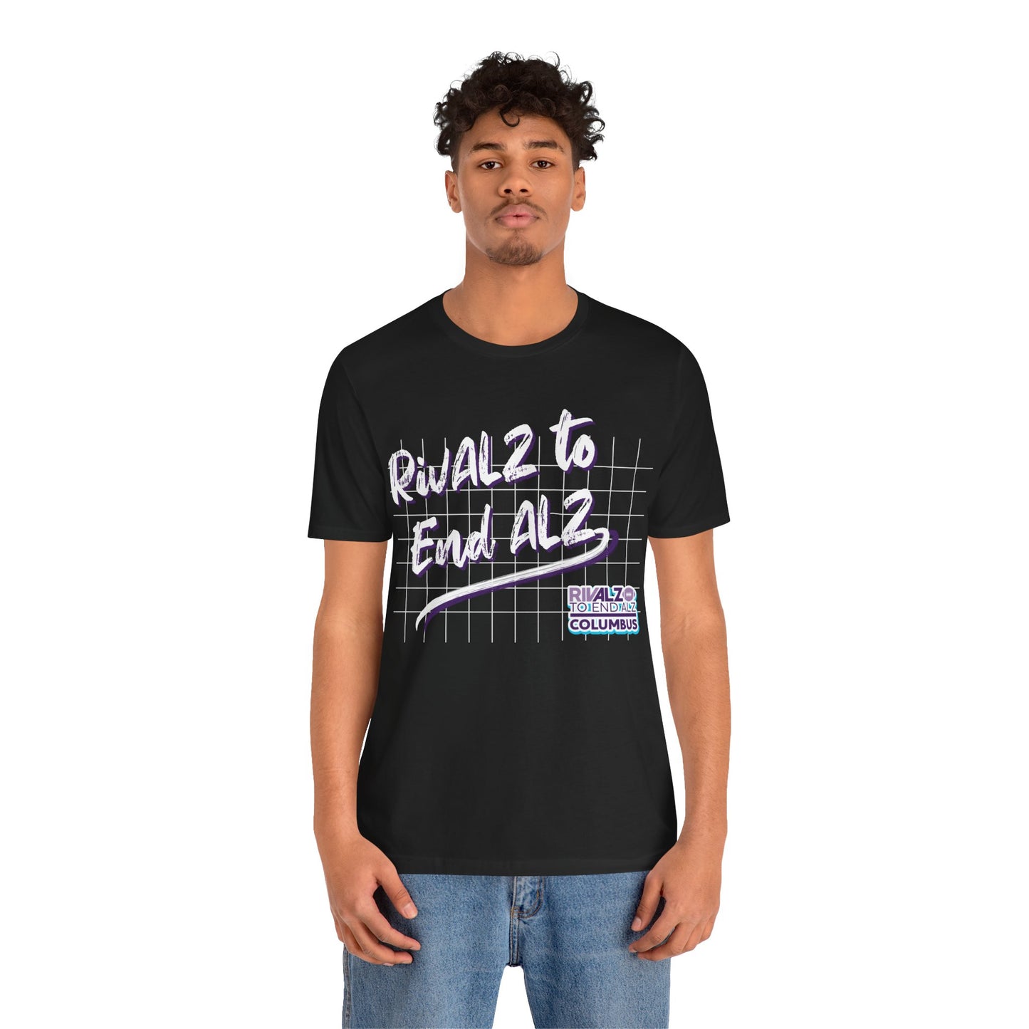 RivALZ Grid Short Sleeve Tee