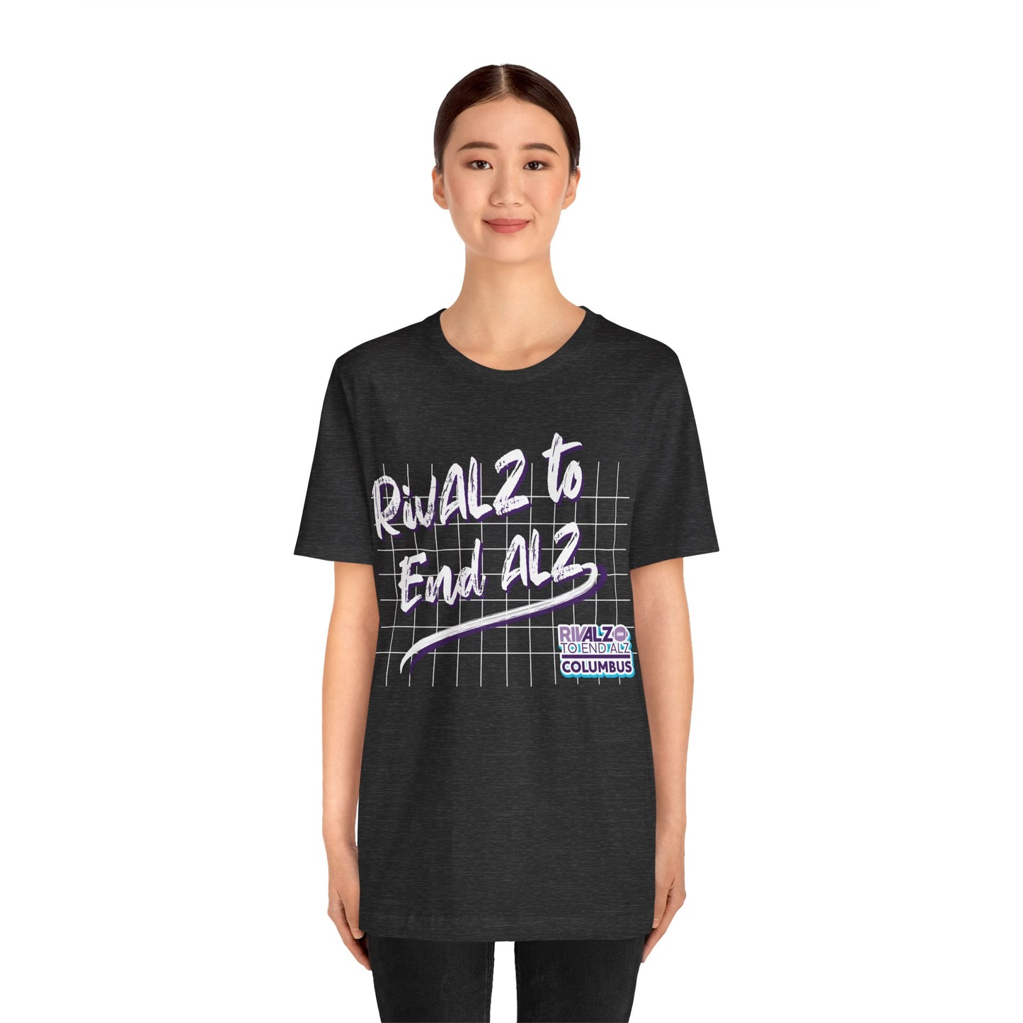 RivALZ Grid Short Sleeve Tee