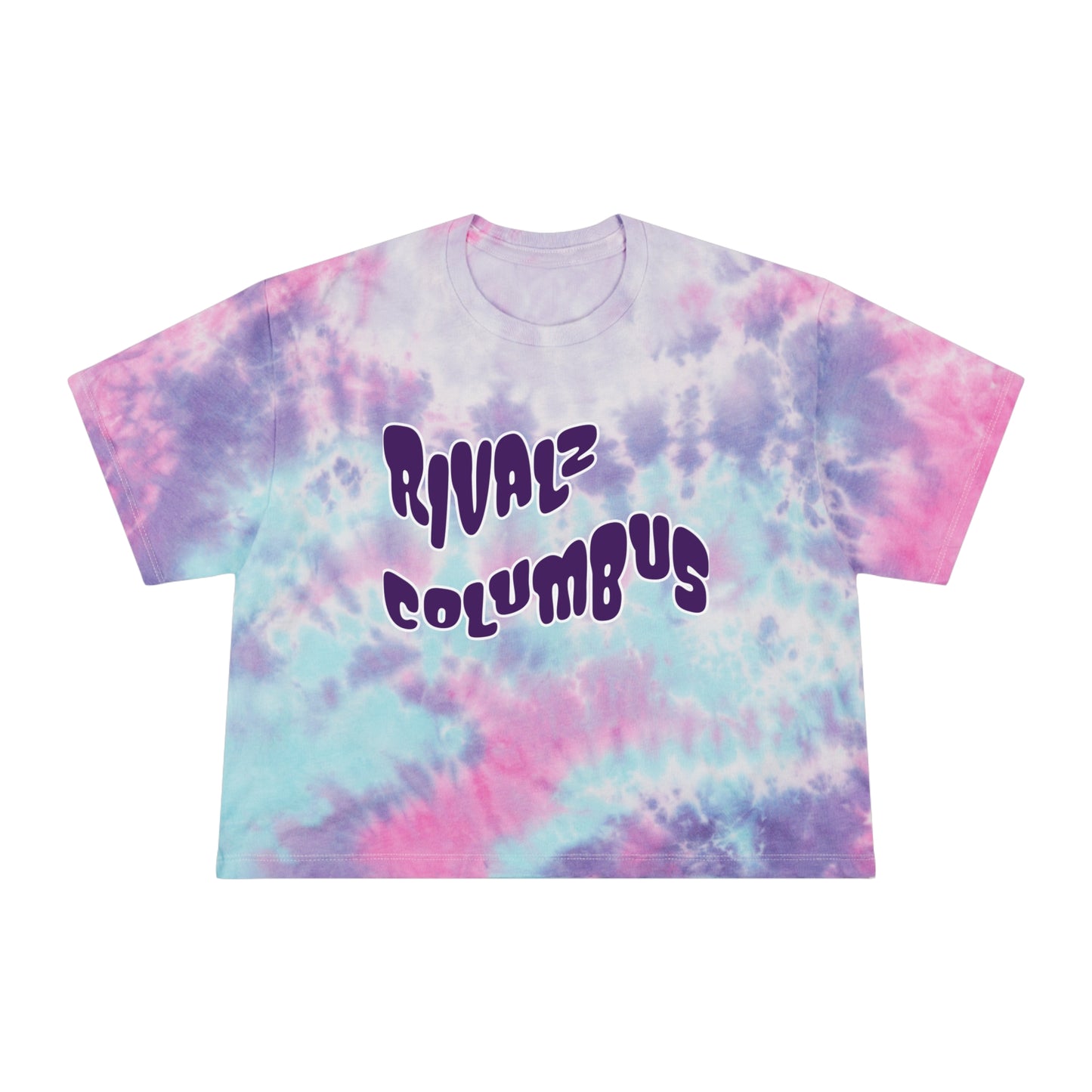 RivALZ Women's Tie-Dye Crop Tee