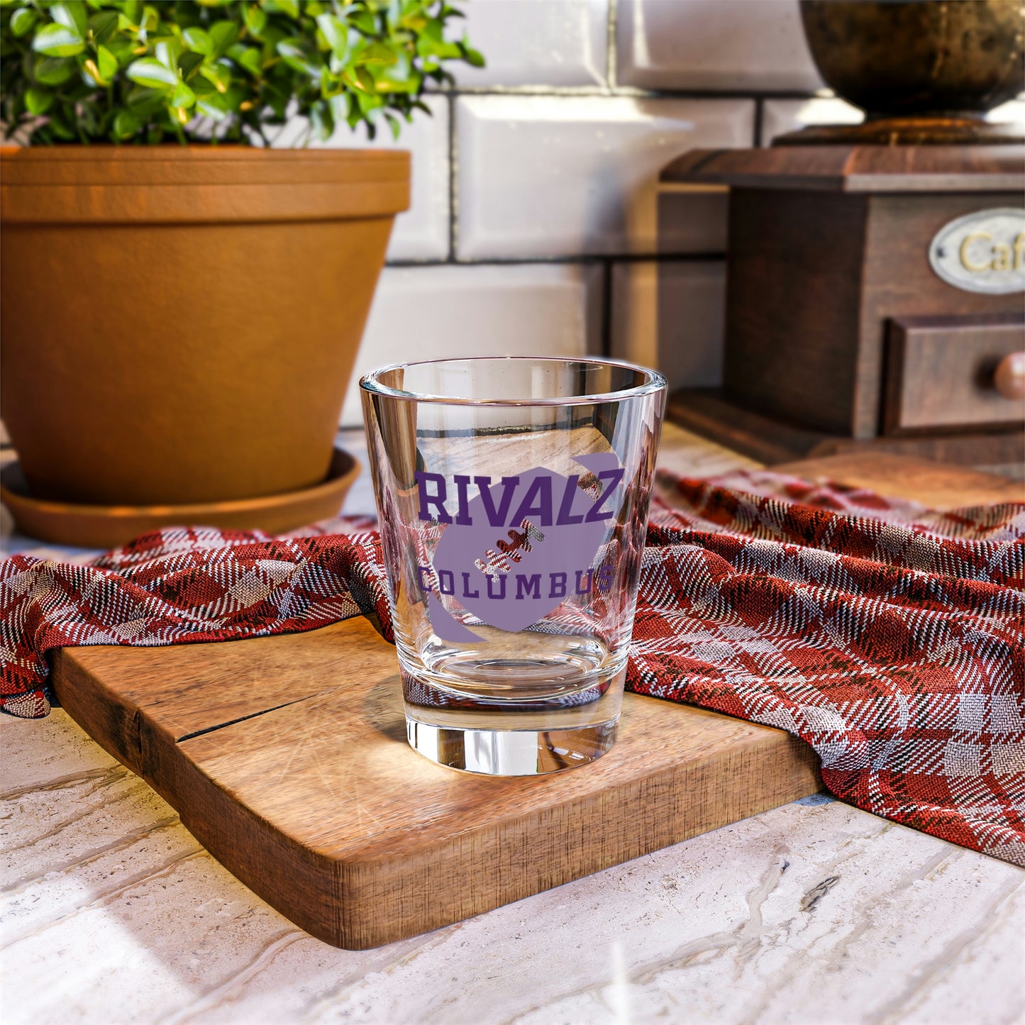 RivALZ Shot Glass, 1.5oz